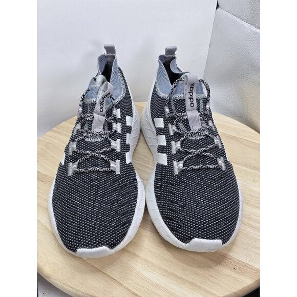 Adidas Mens Questar Rise BB7184 Grey/White Running Shoes Sneakers Size 10.5 - Picture 4 of 10